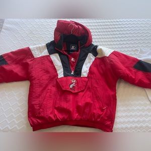 Vintage 90s 2000s University of Maryland Terrapins XL pullover Starter Jacket